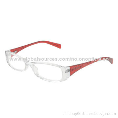 Young Lady Optical Computer Eyeglasses with Clear Acetate